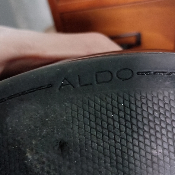 Aldo Black Leather Ankle Boots_7 - Picture 6 of 7